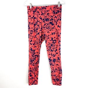 Lululemon Floral Cropped Athletic Legging Sz 6